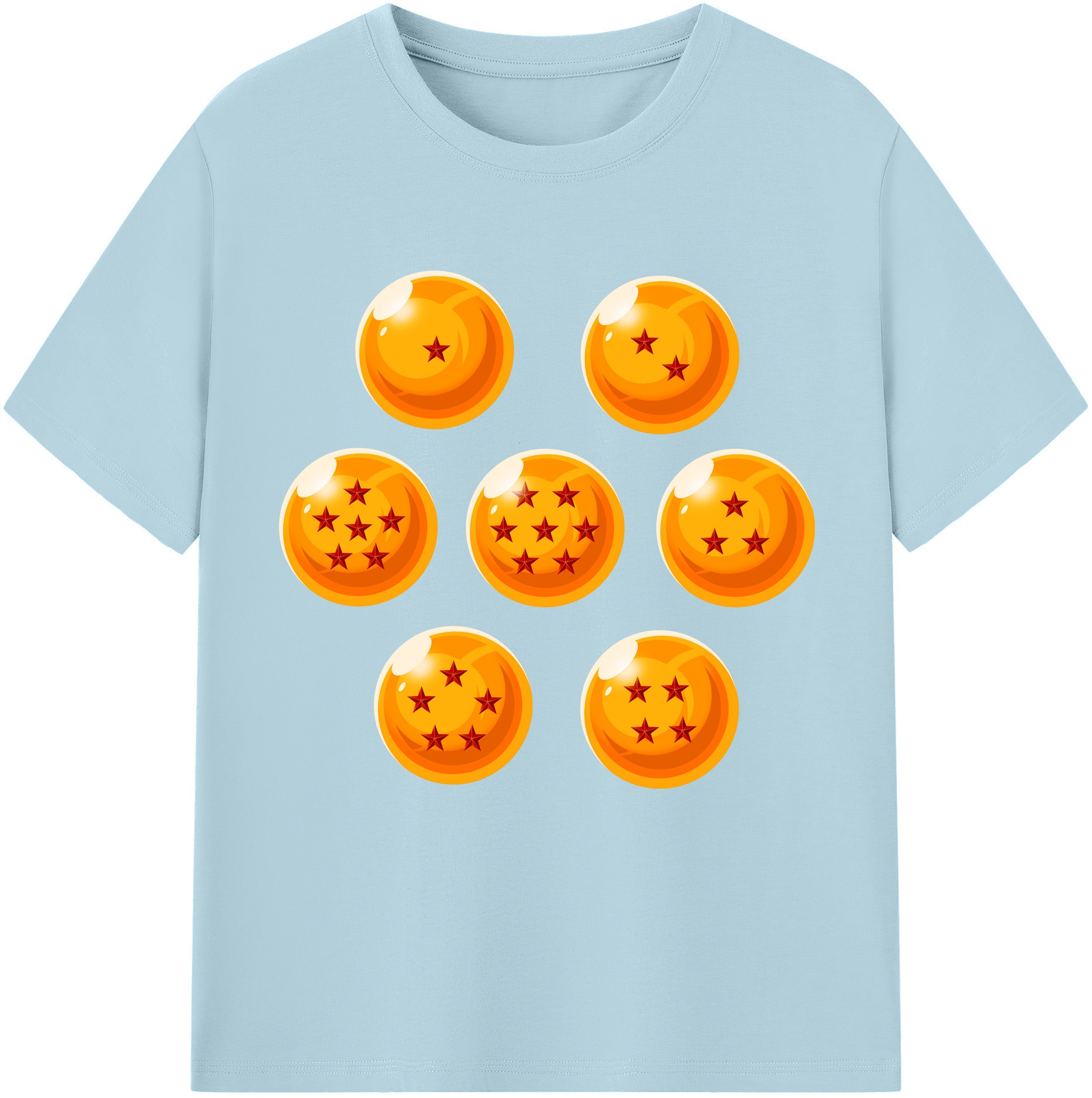 （画像用） ドラゴンボール DRAGON BALL 綿100％半袖Tシャツ（フロントプリント）